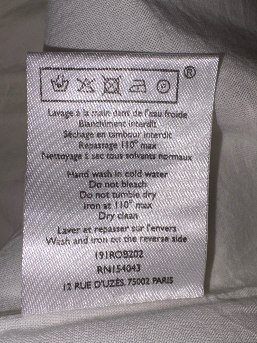 Sezane Odalie Dress Embroidered Floral FR 36/US 4 - Picture 7 of 7